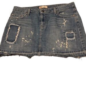 l.e.i jean skirt Size 13